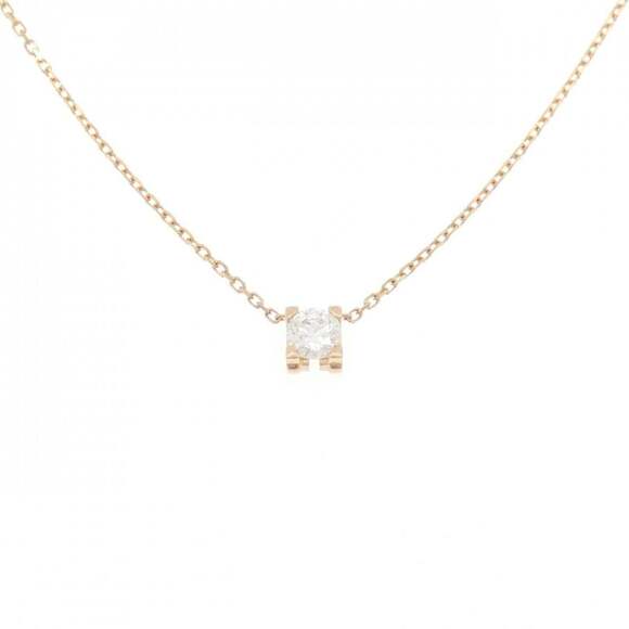 Cartier C de Necklace 0.27CT G VVS1 VG - Picture 1 of 6